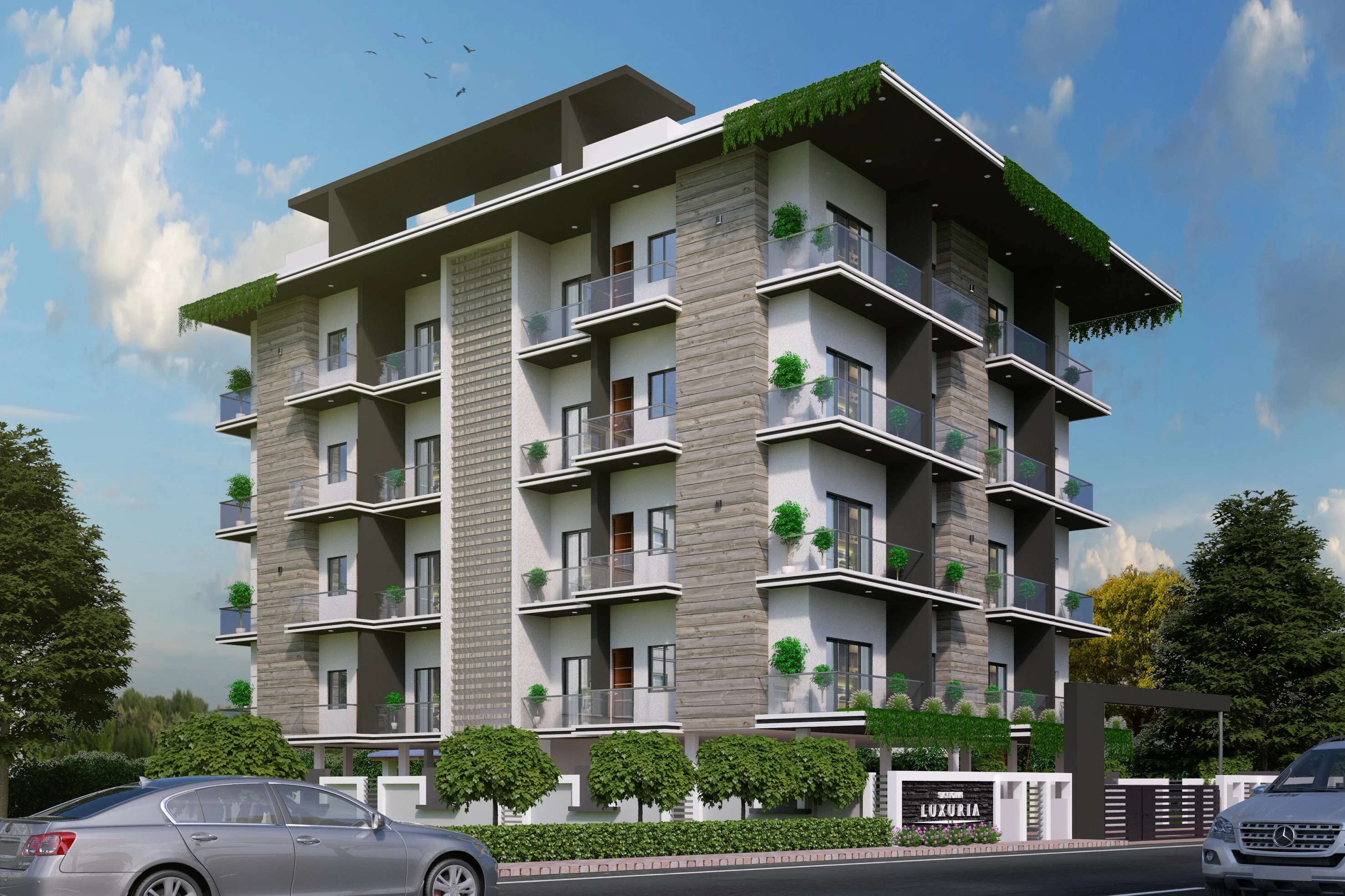 SKYTOWN LUXURIA — Residential Apartment in Opp. Union Bank, Navanagar, Gamanagatti, Hubballi – 580025 by SKYTOWN Group