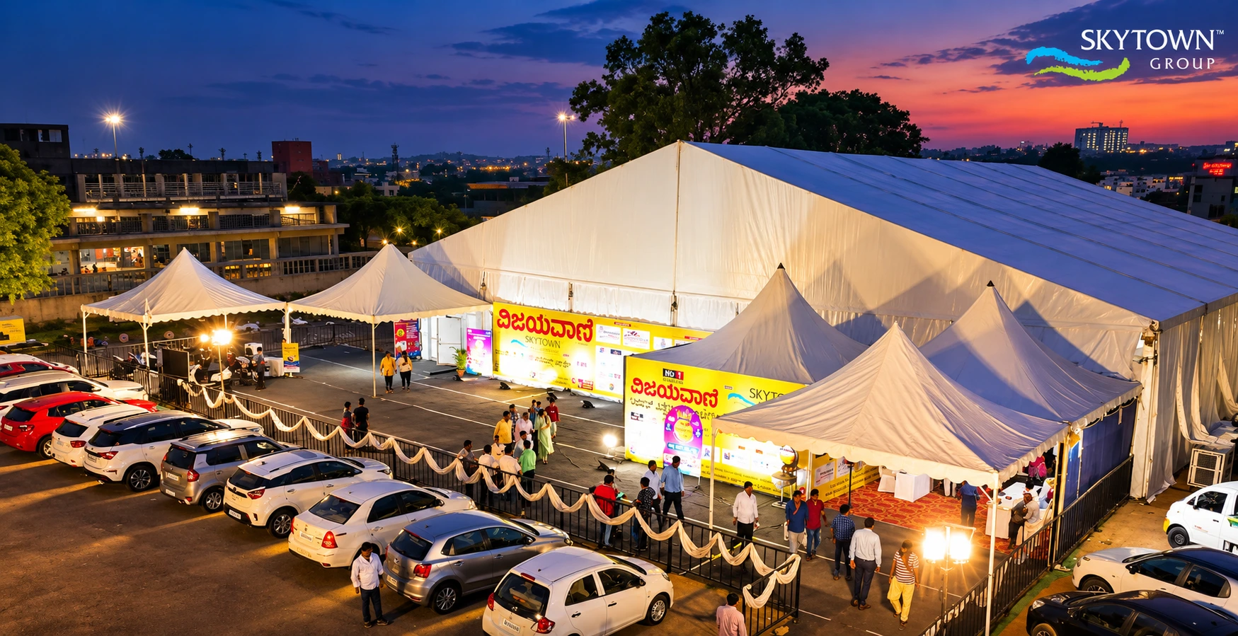 SKYTOWN GROUP at Vijayavani Expo